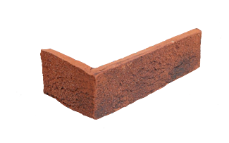 Tehlový obklad rustikálny roh